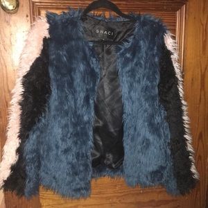 Shaci Faux Fur Coat